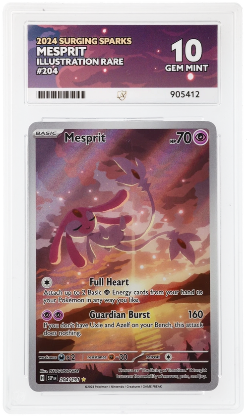 ACE 10 - Mesprit - 204/191 - Surging Sparks - Pokemon