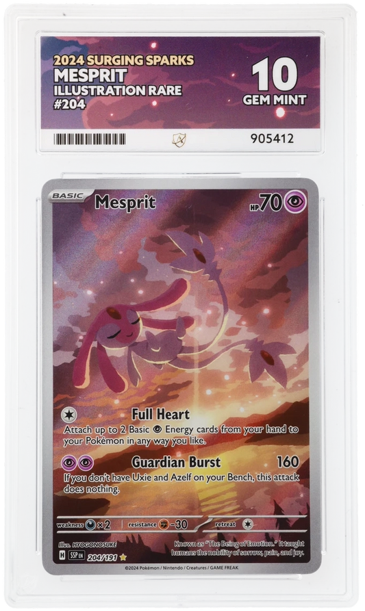 ACE 10 - Mesprit - 204/191 - Surging Sparks - Pokemon