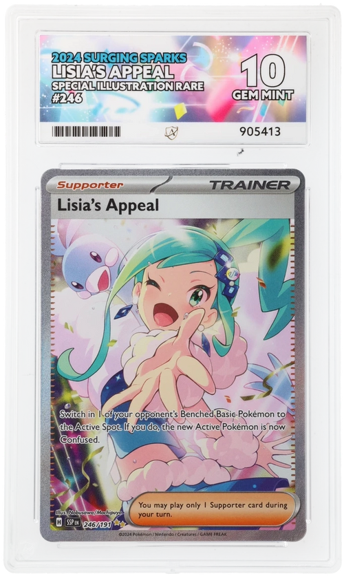 ACE 10 - Lisia's Appeal - 246/191 - Surging Sparks - Pokemon