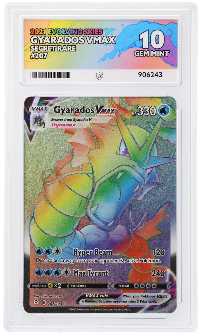 ACE 10 - Gyarados VMAX - 207/203 - Evolving Skies - Pokemon