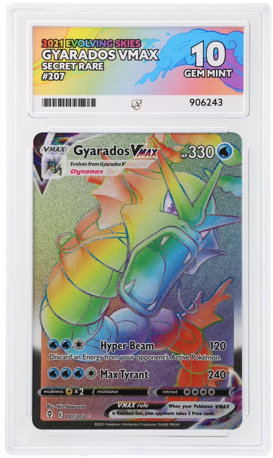 ACE 10 - Gyarados VMAX - 207/203 - Evolving Skies - Pokemon
