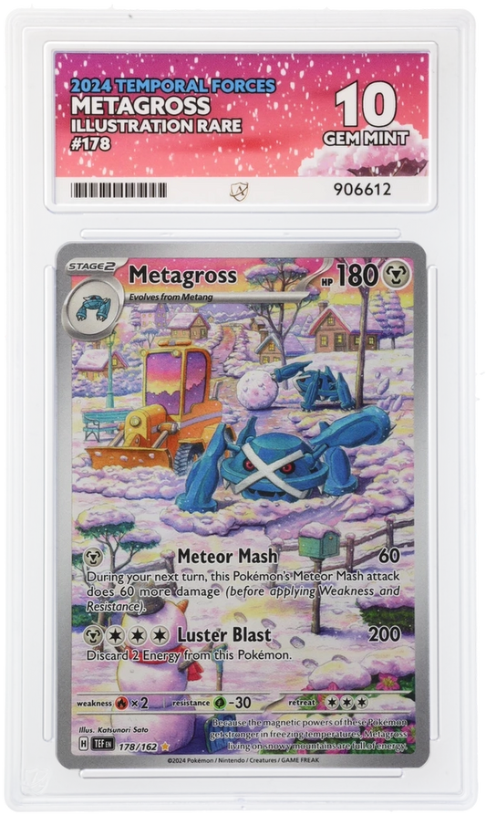 ACE 10 - Metagross - 178/162 - Temporal Forces - Pokemon