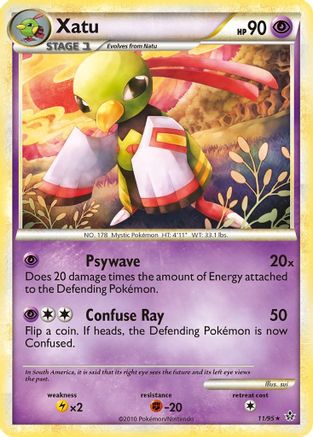 Xatu 11/95 - Unleashed Holofoil