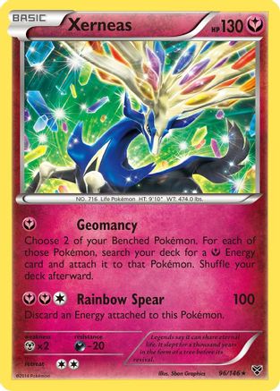 Xerneas 96/146 - XY Base Set Reverse Holofoil