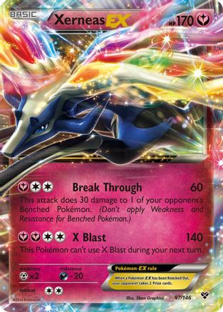 Xerneas EX 97/146 - XY Base Set Holofoil