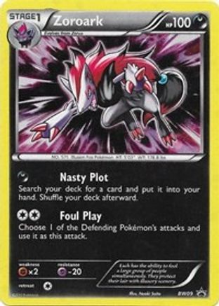 Zoroark - BW09 BW09/101 - Black and White Promos Holofoil