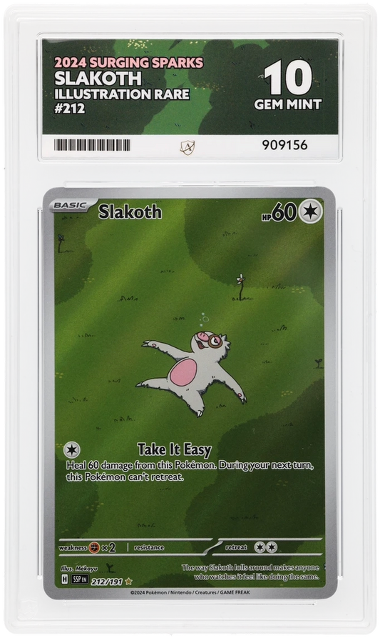 ACE 10 - Slakoth - 212/191 - Surging Sparks - Pokemon