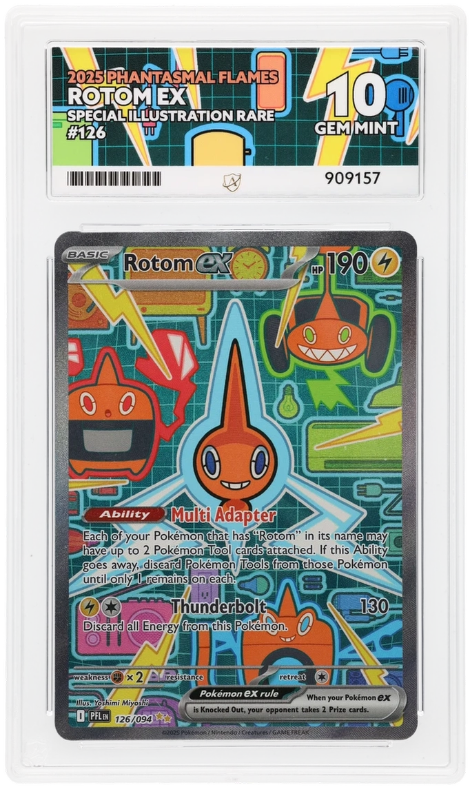 ACE 10 - Rotom ex - 126/094 - Phantasmal Flames - Pokemon