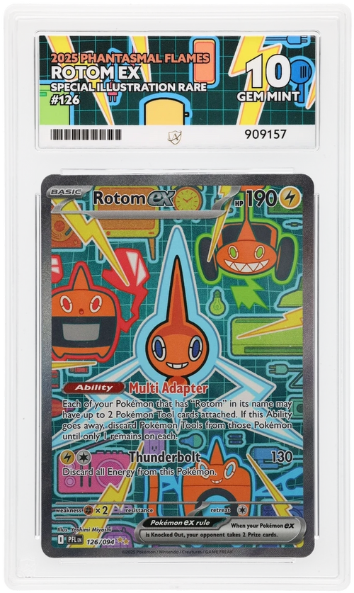 ACE 10 - Rotom ex - 126/094 - Phantasmal Flames - Pokemon