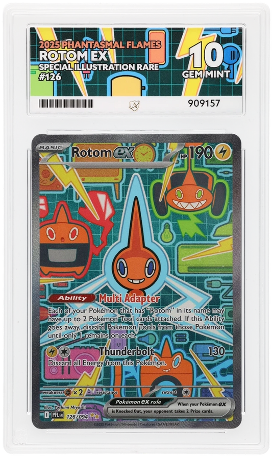 ACE 10 - Rotom ex - 126/094 - Phantasmal Flames - Pokemon