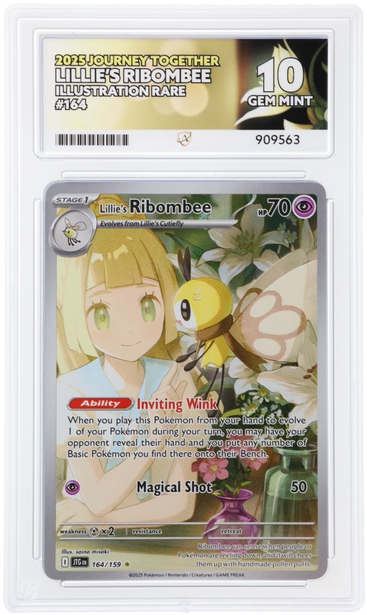 ACE 10 - Lillie's Ribombee - 164/159 - Journey Together - Pokemon