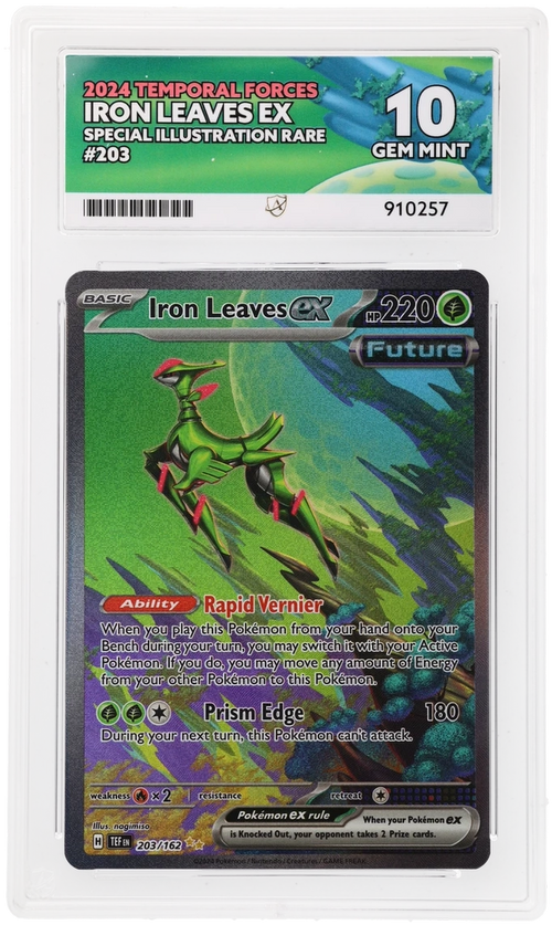 ACE 10 - Iron Leaves ex - 203/162 - Temporal Forces - Pokemon