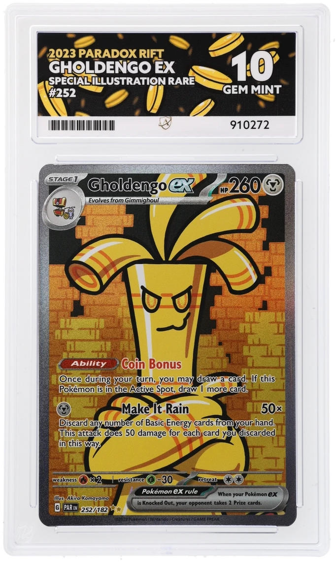 ACE 10 - Gholdengo ex - 252/182 - Paradox Rift - Pokemon