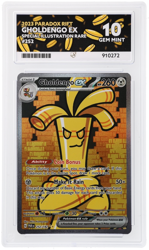 ACE 10 - Gholdengo ex - 252/182 - Paradox Rift - Pokemon