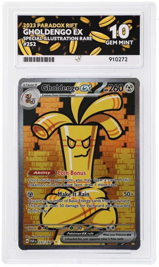 ACE 10 - Gholdengo ex - 252/182 - Paradox Rift - Pokemon