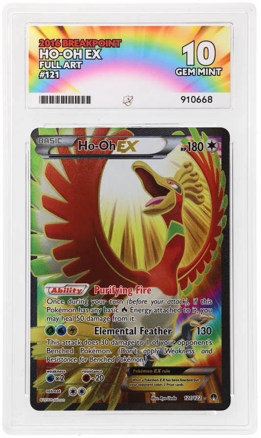 ACE 10 - Ho-Oh EX - 121/122 - BREAKpoint - Pokemon
