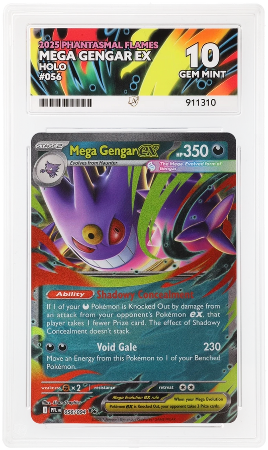 ACE 10 - Mega Gengar ex - 056/094 - Phantasmal Flames - Pokemon