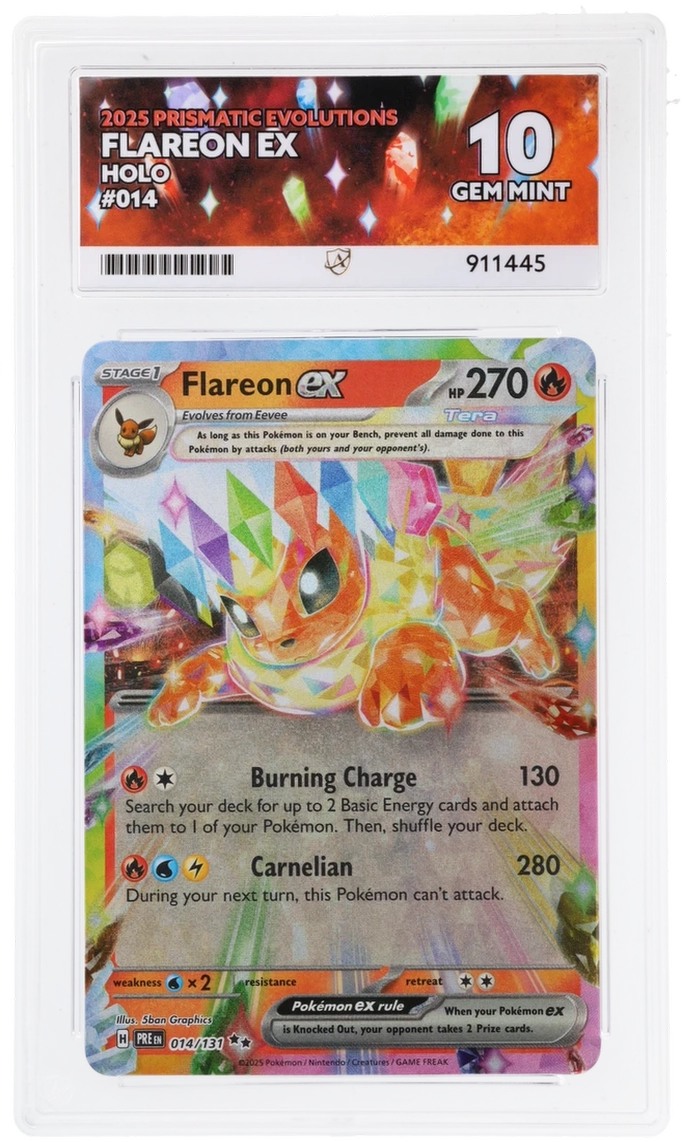 ACE 10 - Flareon ex - 014/131 - Prismatic Evolutions - Pokemon