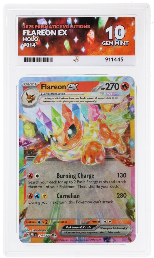 ACE 10 - Flareon ex - 014/131 - Prismatic Evolutions - Pokemon