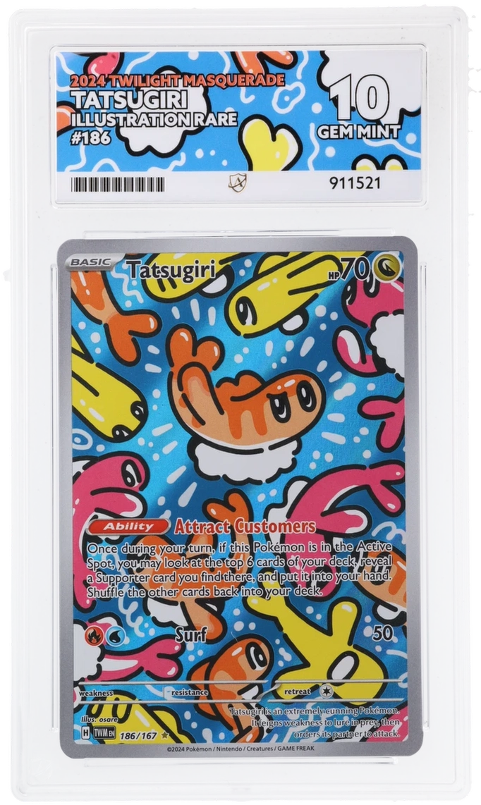 ACE 10 - Tatsugiri - 186/167 - Twilight Masquerade - Pokemon