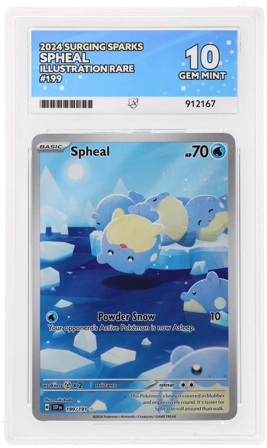 ACE 10 - Spheal - 199/191 - Surging Sparks - Pokemon