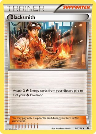 Blacksmith 88/106 - XY  Flashfire