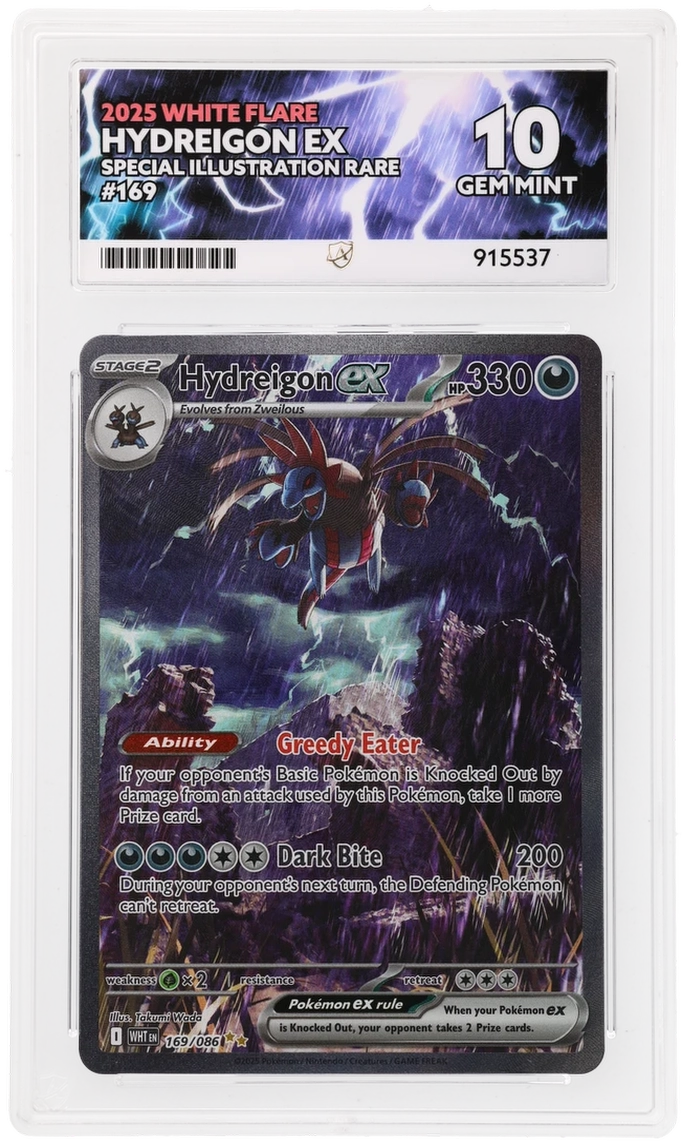 ACE 10 - Hydreigon ex - 169/086 - White Flare - Pokemon