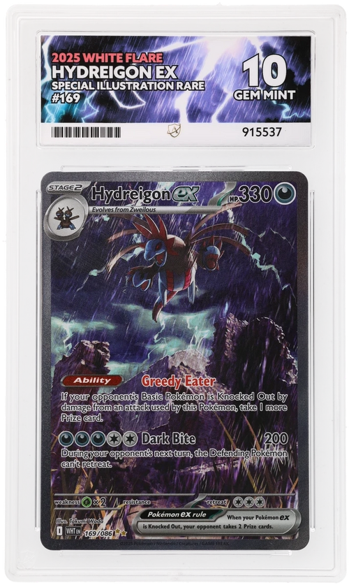 ACE 10 - Hydreigon ex - 169/086 - White Flare - Pokemon
