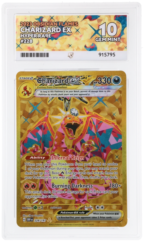 ACE 10 - Charizard ex - 228/197 - Obsidian Flames - Pokemon