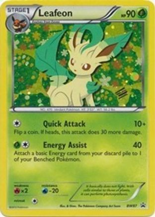 Leafeon BW87/101 - BW Black Star Promos Holofoil