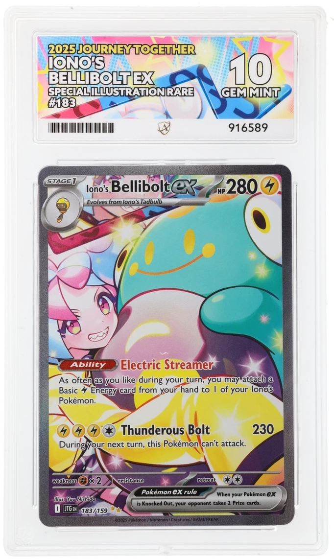 ACE 10 - Iono's Bellibolt ex - 183/159 - Journey Together - Pokemon