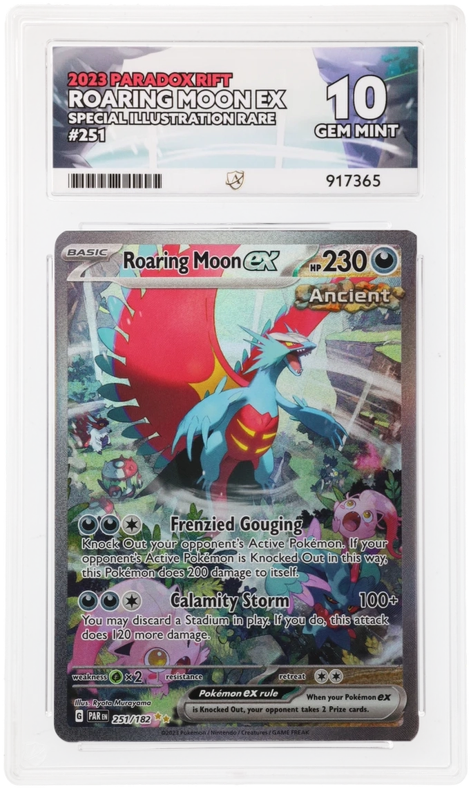 ACE 10 - Roaring Moon ex - 251/182 - Paradox Rift - Pokemon