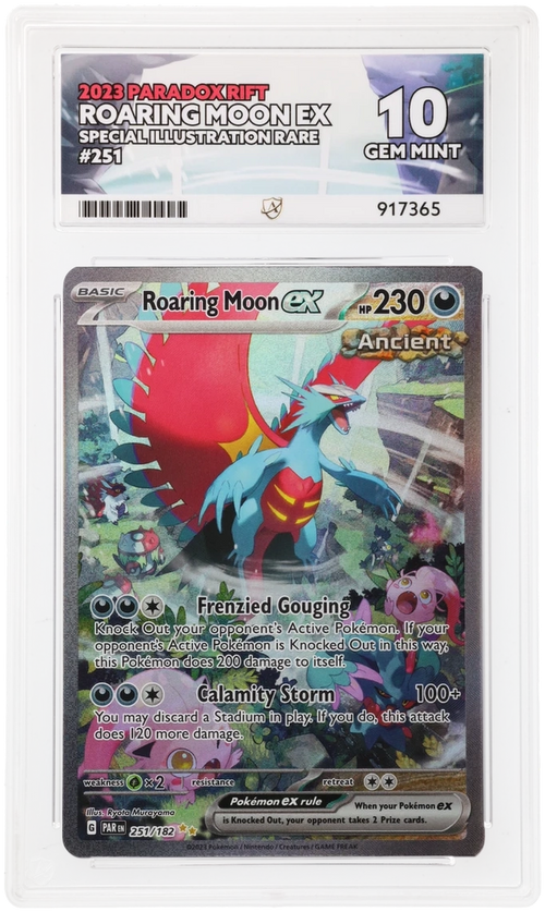 ACE 10 - Roaring Moon ex - 251/182 - Paradox Rift - Pokemon