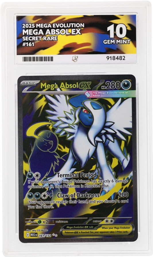 ACE 10 - Mega Absol ex - 161/132 - Mega Evolution - Pokemon