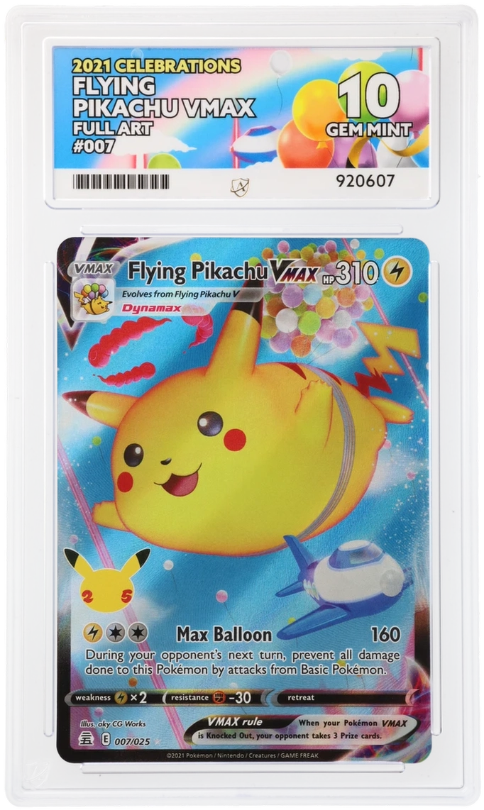 ACE 10 - Flying Pikachu VMAX - 007/025 - Celebrations - Pokemon