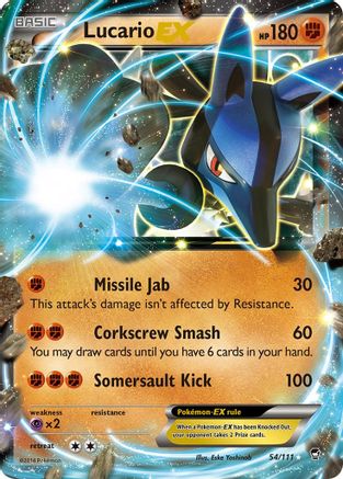 Lucario-EX 54/111 - Furious Fists Holofoil