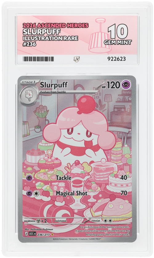 ACE 10 - Slurpuff - 236/217 - Ascended Heroes - Pokemon