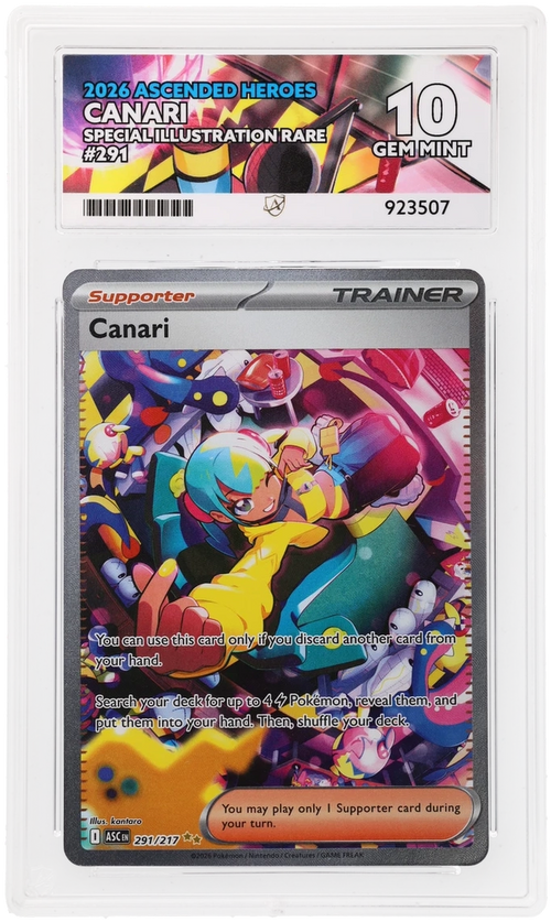 ACE 10 - Canari - 291/217 - Ascended Heroes - Pokemon