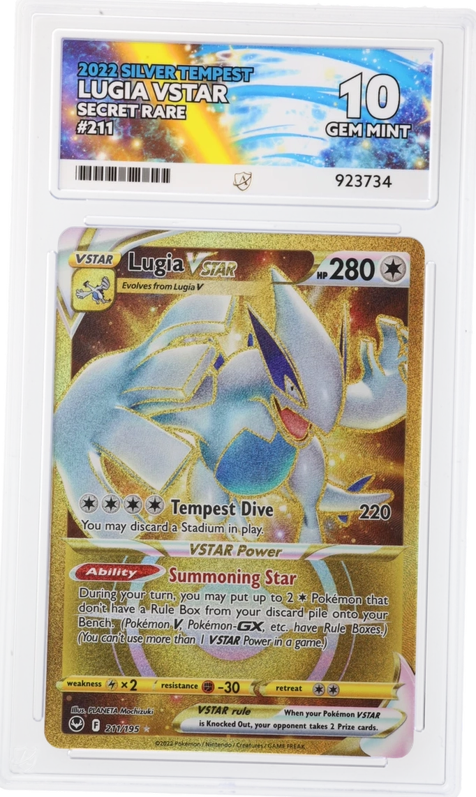 ACE 10 - Lugia VSTAR - 211/195 - Silver Tempest - Pokemon