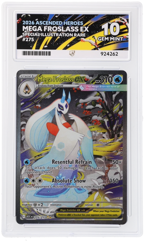ACE 10 - Mega Froslass ex - 275/217 - Ascended Heroes - Pokemon