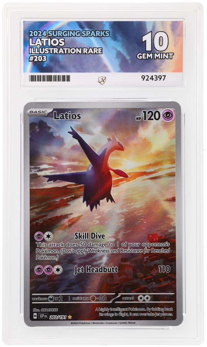 ACE 10 - Latios - 203/191 - Surging Sparks - Pokemon