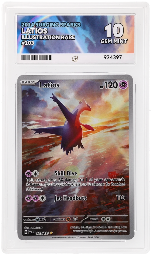 ACE 10 - Latios - 203/191 - Surging Sparks - Pokemon
