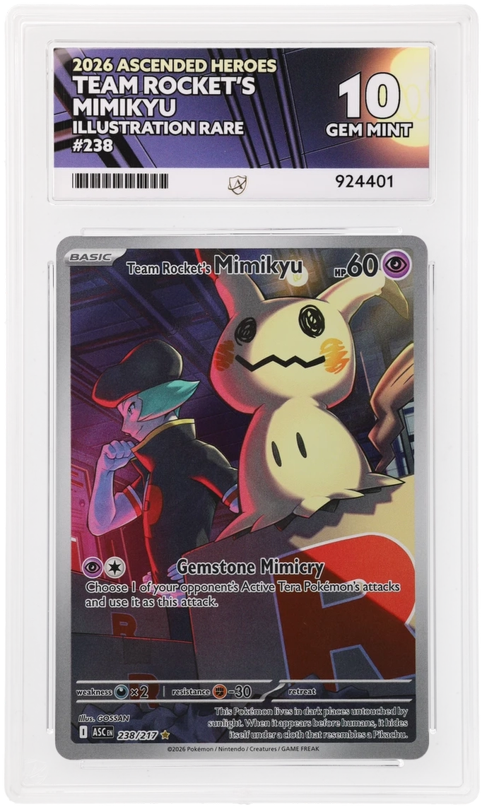 ACE 10 - Team Rocket’s Mimikyu - 238/217 - Ascended Heroes - Pokemon