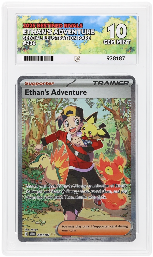 ACE 10 - Ethan's Adventure - 236/182 - Destined Rivals - Pokemon