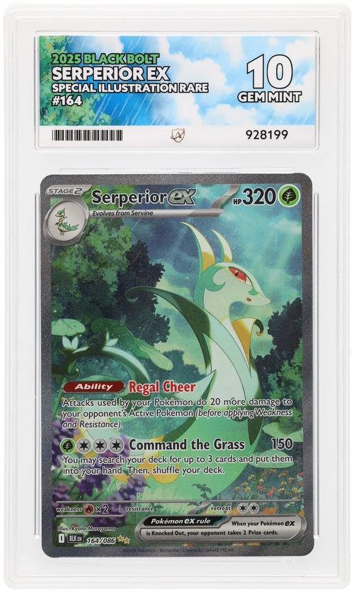 ACE 10 - Serperior ex - 164/086 - Black Bolt - Pokemon