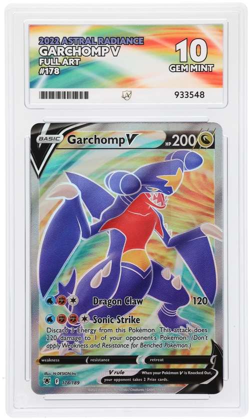 ACE 10 - Garchomp V - 178/189 - Astral Radiance - Pokemon