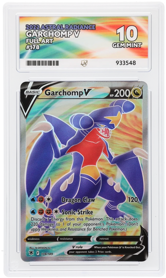 ACE 10 - Garchomp V - 178/189 - Astral Radiance - Pokemon