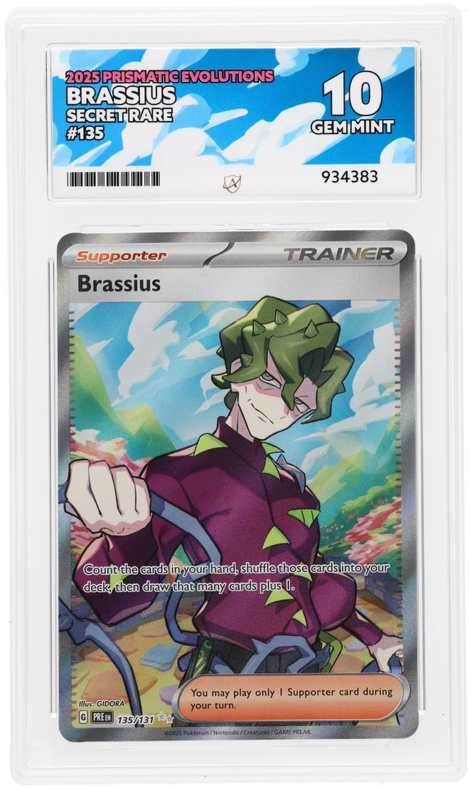 ACE 10 - Brassius - 135/131 - Prismatic Evolutions - Pokemon