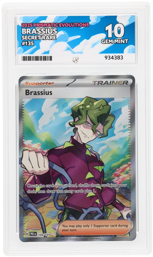 ACE 10 - Brassius - 135/131 - Prismatic Evolutions - Pokemon