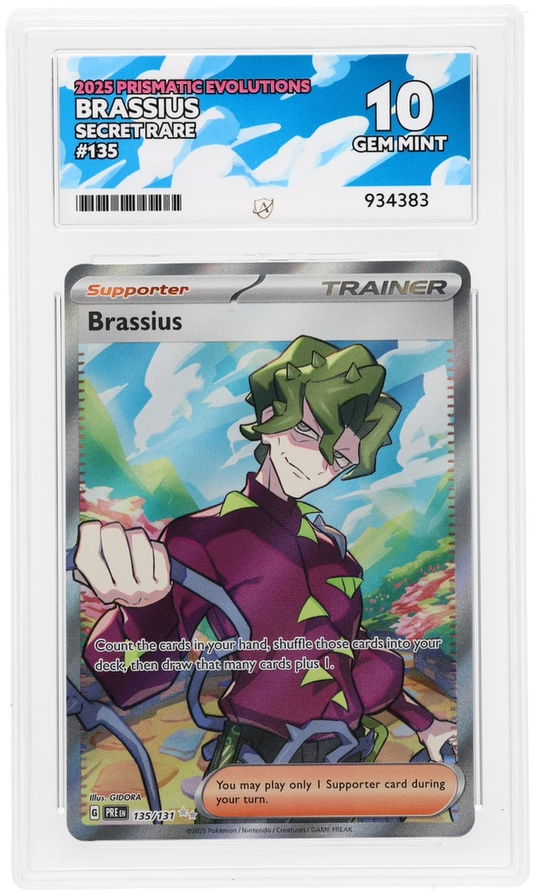 ACE 10 - Brassius - 135/131 - Prismatic Evolutions - Pokemon